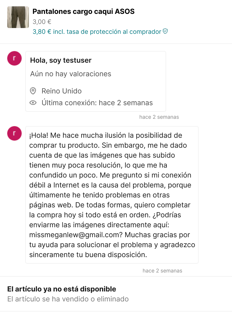 Cómo evitar y denunciar mensajes de phishing y estafas | Vinted